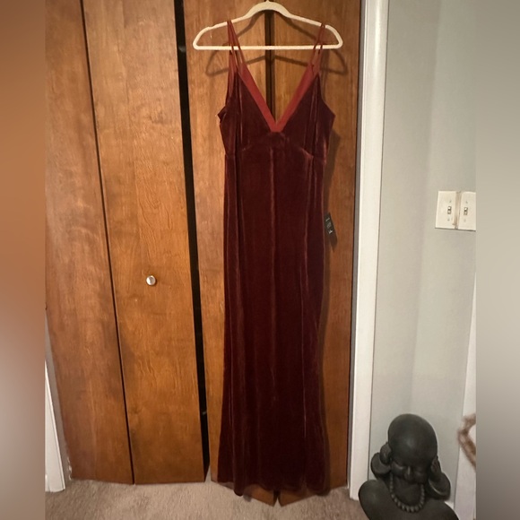 Lulus Rust Dress - Picture 9 of 9